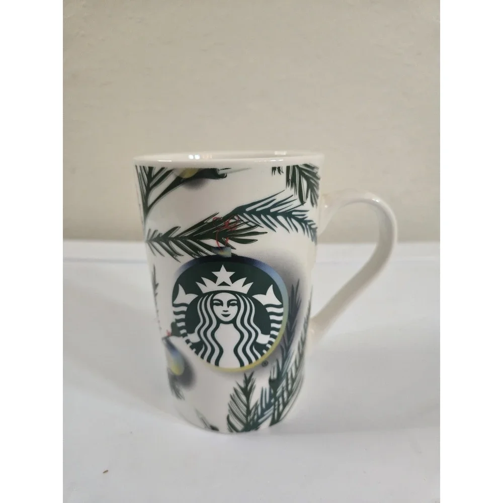 Starbucks Holiday 2020 Coffee Mug Pinetree Christmas Light 11 oz- New Bone China